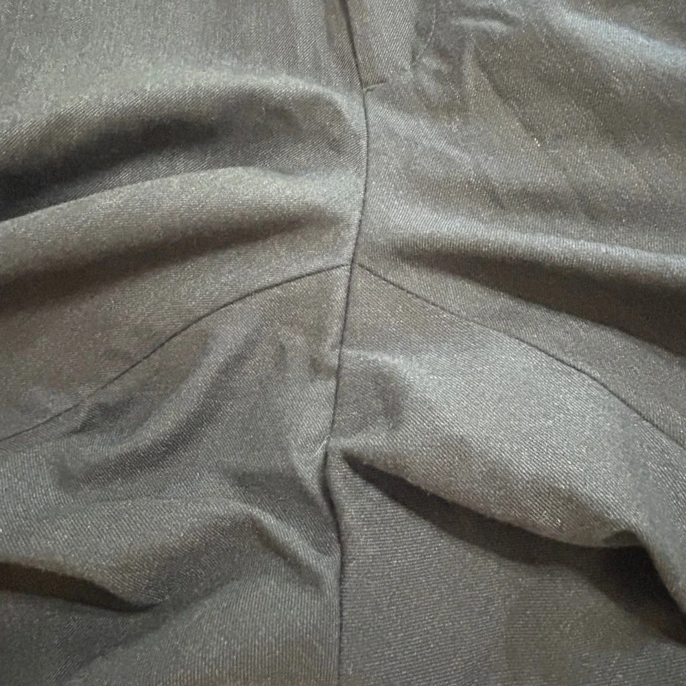 Joseph & Feiss Mens Dress Pants 42x32 Black Wool Blend Flat Front